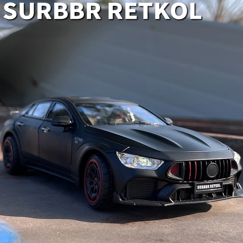 Модель автомобиля из сплава Benc Rocket 1/24 модель AMG GT 63 под давлением Игрушечная