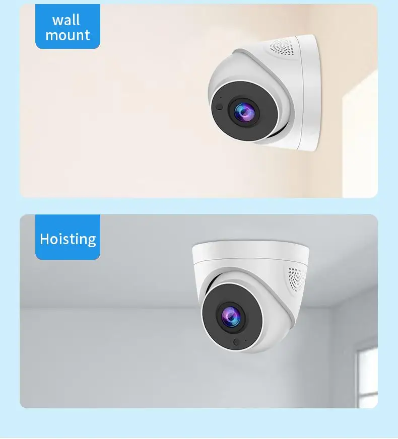 A5 3MP IP Camera   2.4g Wireless Wifi Night Vision Video Surveillance Home Security Camcorder Motion Detection Cctv Monitor images - 6