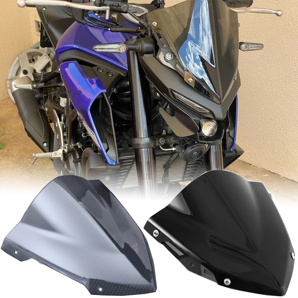 

Ветровое стекло 2024 MT03, спортивное ветровое стекло для Yamaha MT-03 2020 2021 2022 MT 03, аксессуары, ветрозащитные дефлекторы для мотоциклов, обтекатель