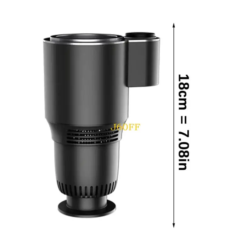 J60F 차량 가열 냉각 컵 홀더 병 자동차 컵 따뜻한 12V 36W 자동차 냉각 및 난방 컵 머그잔 홀더
