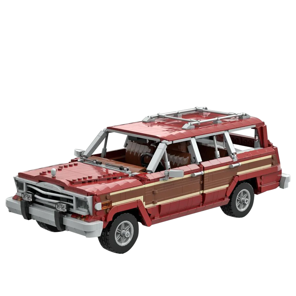 Gobricks Moc Jeep Grand Wagoneer Bricks Skyler White Car Breaking Bad Building Block Set Giocattoli Educativi Per Regalo Per Bambini
