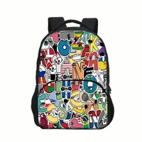 16inch Alphabet Lore Letter Legend School Bag Backpack Elementary School Students Kindergarten Backpack Kids Waterproof Knapsack 1