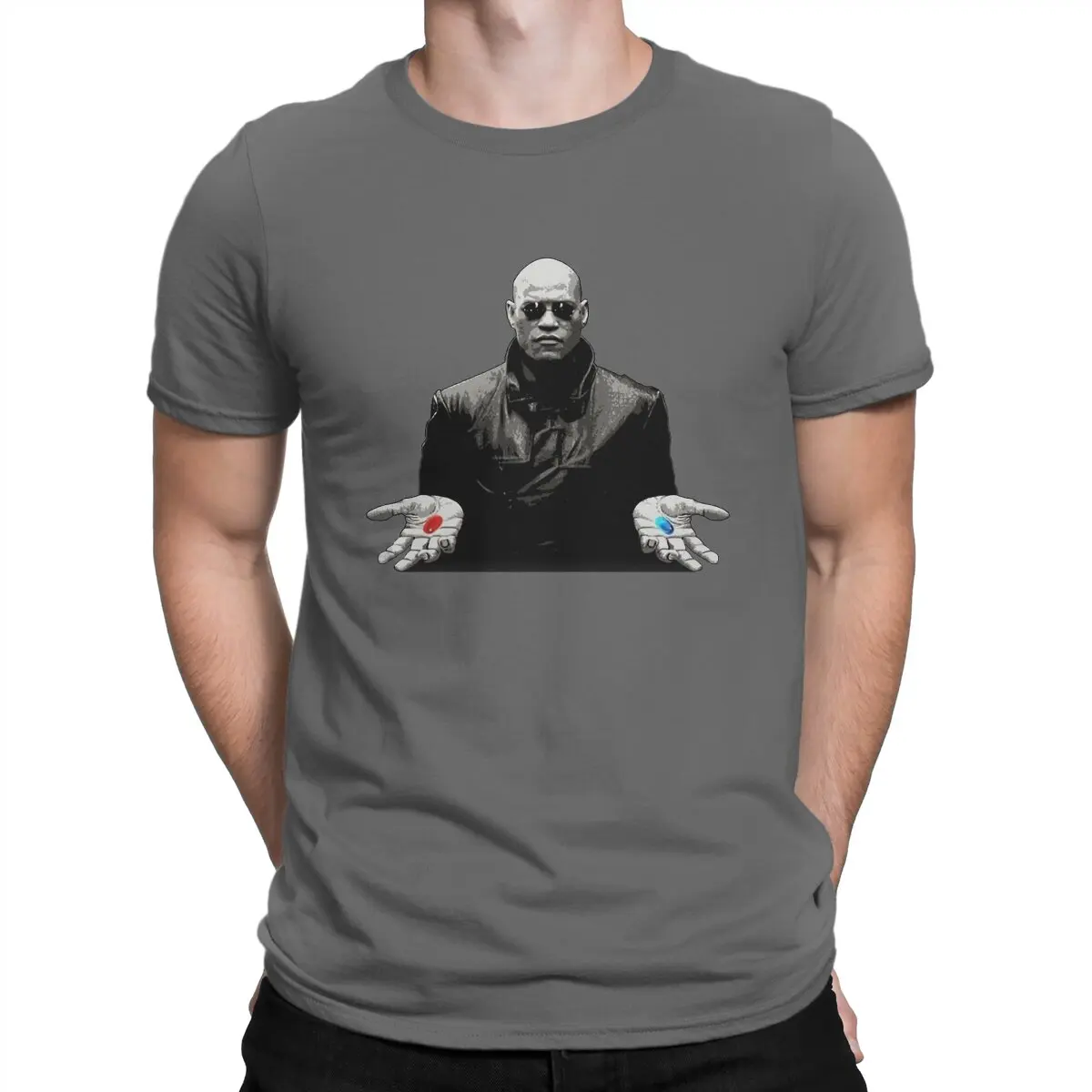 Camisetas esenciales para hombre: Matrix, divertidas camisetas de algodón, cuello redondo, manga corta, ropa de verano.