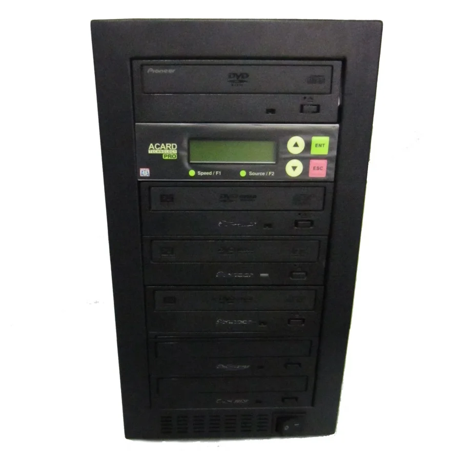 

DVD CD Duplicator Optical Disc Copy Tower Standalone High Compatibility with all brands of CDR DVDR 1-5/7/9/11 Target