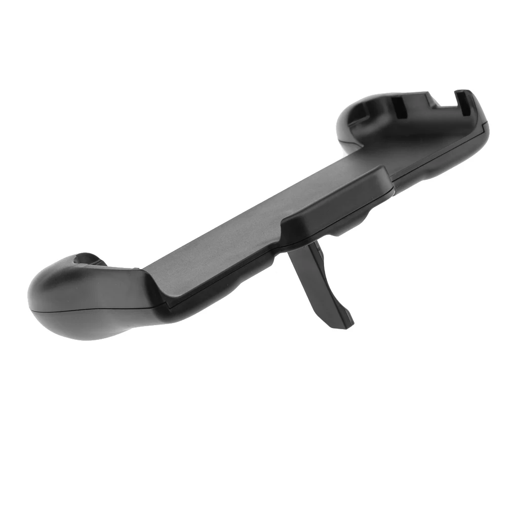 3 in 1 Hand Grip +Crystal Case+Plastic Stylus Pen for Nintendo NEW 2DS LL 2DS XL Console Black Accessories 1.5m cable+ bag