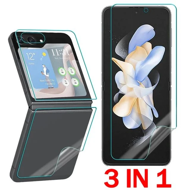 Hydrogel Screen Protector Set - Premium Soft TPU Anti-Scratch Protective Films