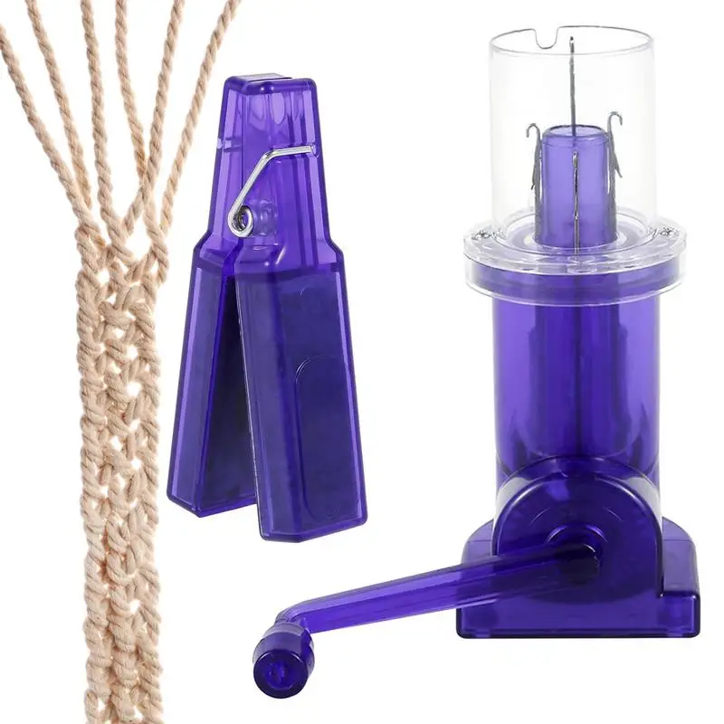 

Mini knitting machine with Clip Household Weaver Knitting Tool Small Knitting Sewing Mill Machine for Sweater Scarfs Bracelet