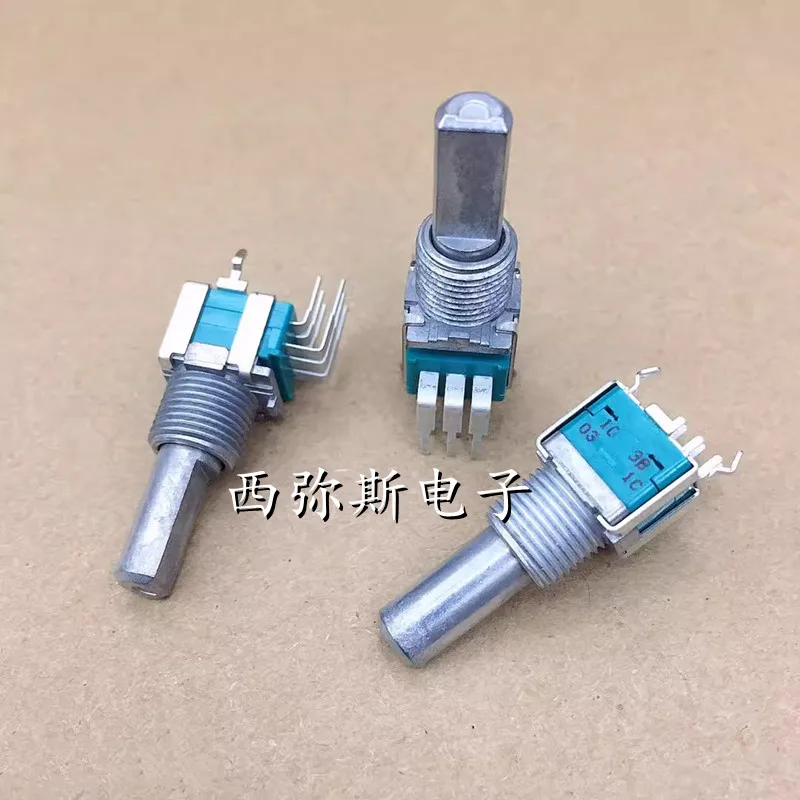 Single-loop Double-layer Potentiometer RK09 B10K 6Pin With a Midpoint DJM-800 RK09L1240A12 1pcs