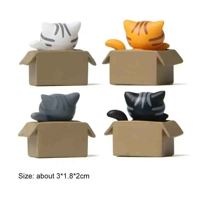 Creative Cartoon Mini Cat Ornament 6