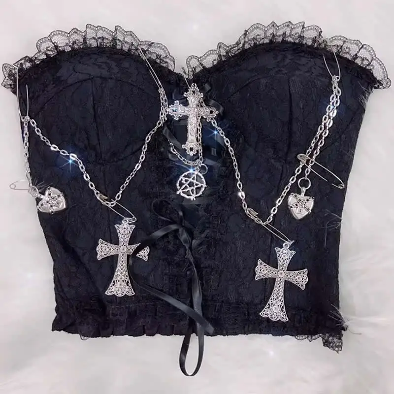 Strapless Cropped Bustier Top 4