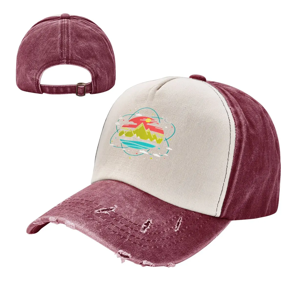 Бейсболка Racerback с изотопом жизни