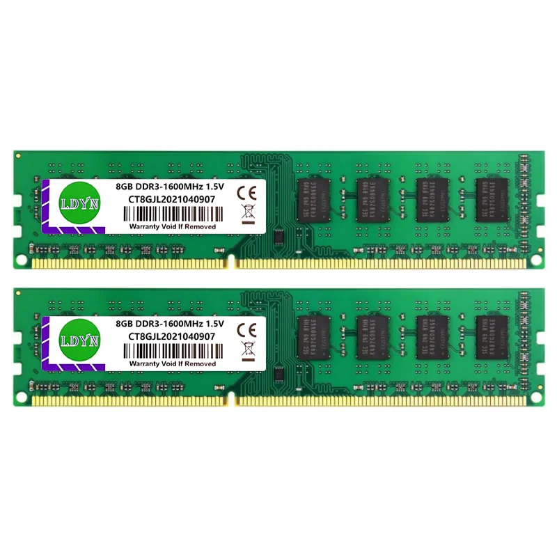 DDR3 2G 4GB 8GB 1066MHZ 1333MHZ 1600Mhz RAM Desktop Memory PC3