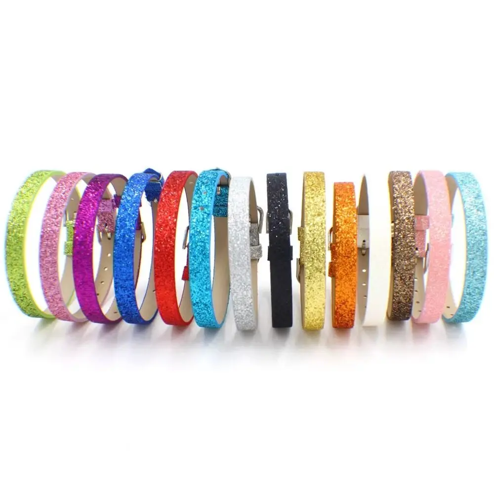 Mini Doll Waist Belts Doll Bag Belt Shiny Toy Collar DIY Handmade Belt 20cm Cotton Dolls Clothes Accessories 8*210MM