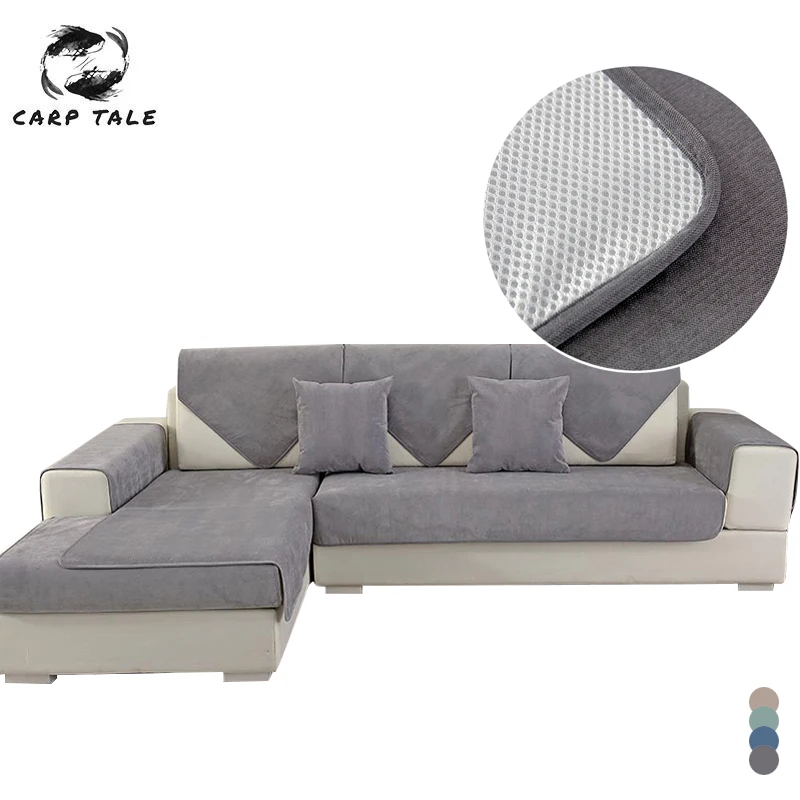 

Водонепроницаемый чехол для дивана, детский коврик для собаки, защитный коврик, угловой чехол для дивана для гостиной, современный однотонн...