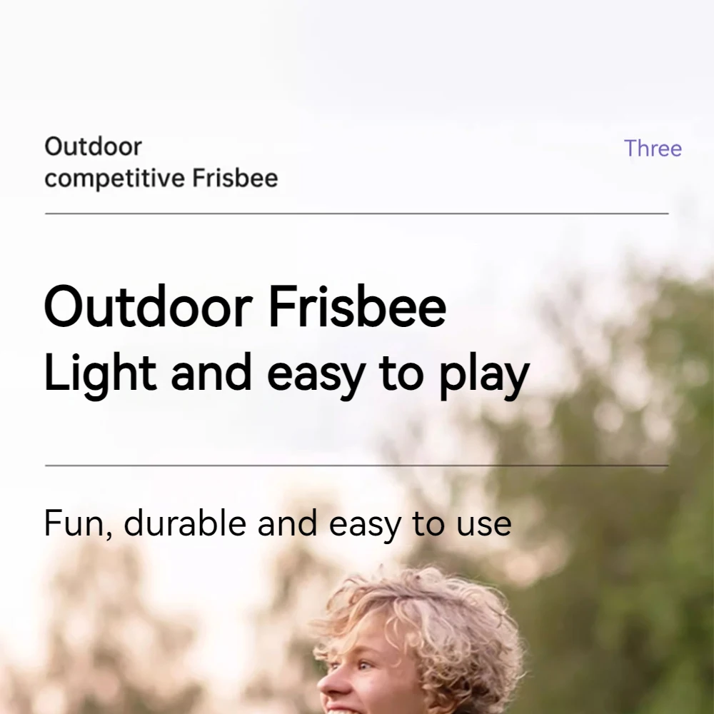 Description Picture 2 of itemST ORIGINA Swivel Flying Discs Professional Throwing Disc Lightweight for Outdoor Sports Beach Camping Game