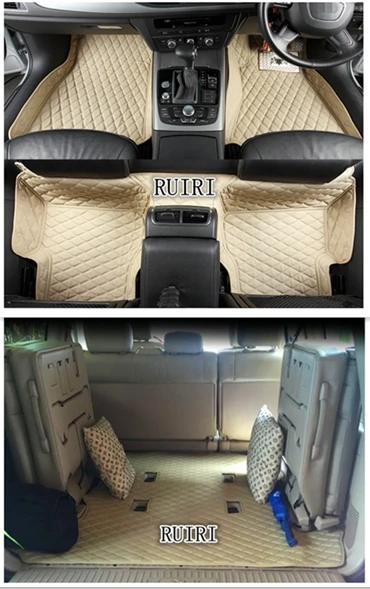 

High quality! Custom special car floor mats for Right hand drive Toyota Land Cruiser 100 7 seats 2007-1998 waterproof carpets