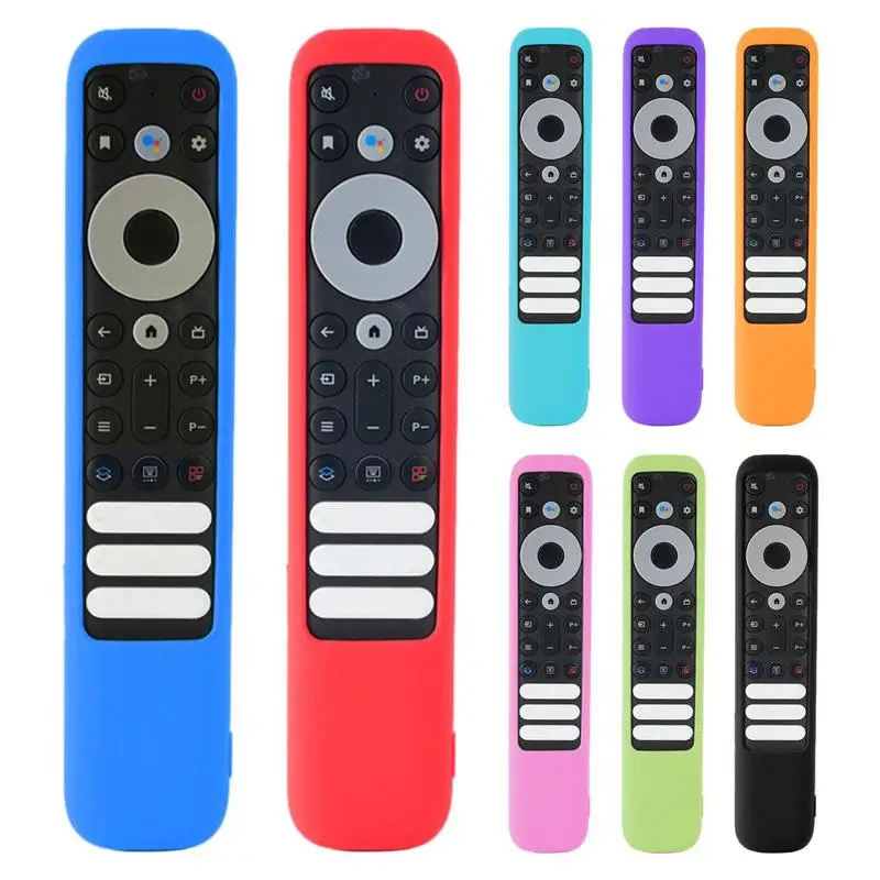 Silicon Protective Cover for TCL TV Remote Control - Eco-Friendly Voice TV Case