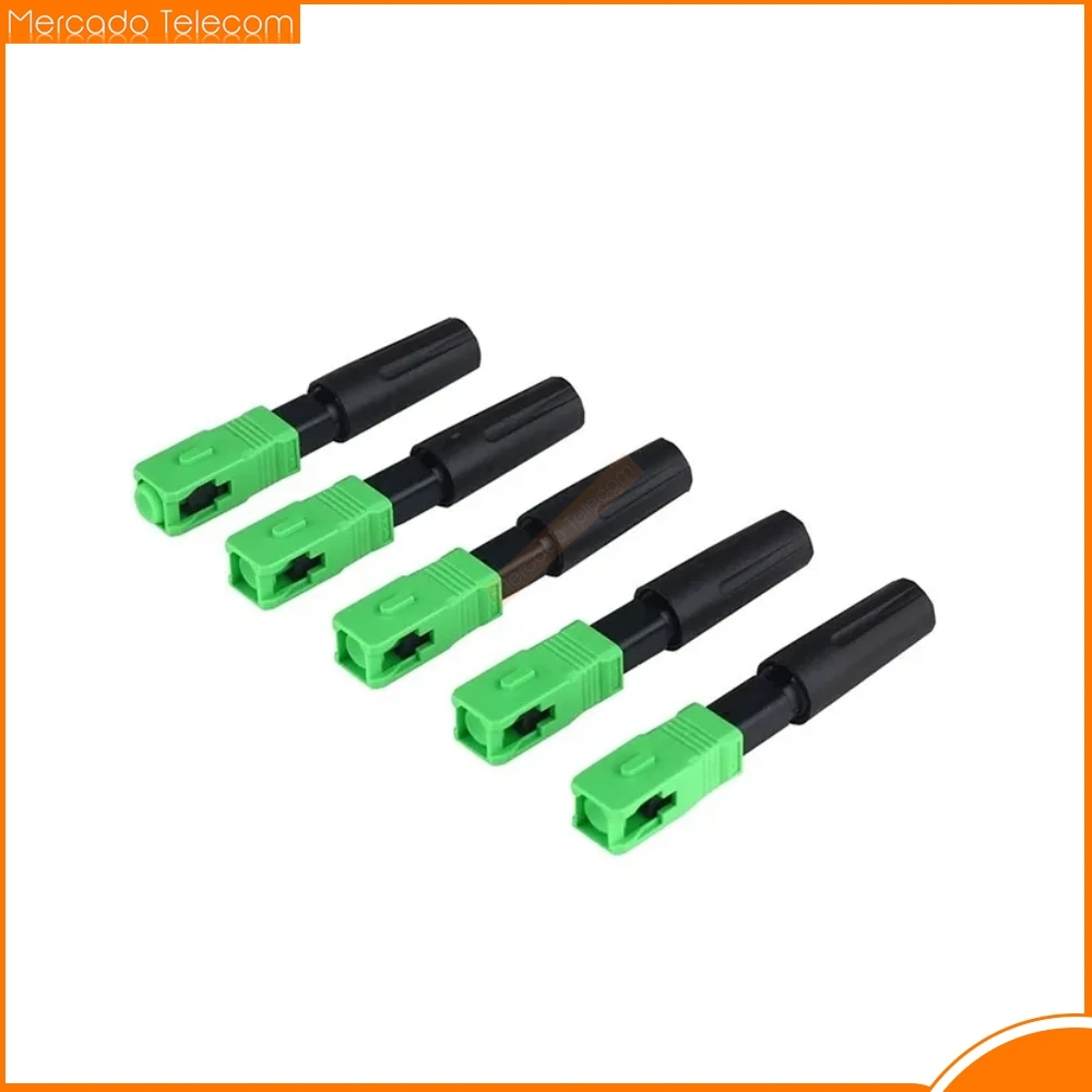 High Quality 3M 100 pieces/box SC APC Fiber Fast Connector SC APC Single Fiber optic quick connector SC Connector Use FTTH