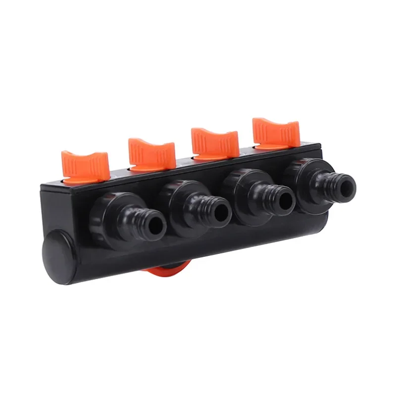 European Standard Faucet Connector with Switch, 1/4 Nipple Conversion, 4-way Valve, Faucet Diverter, Pipeline Accessories