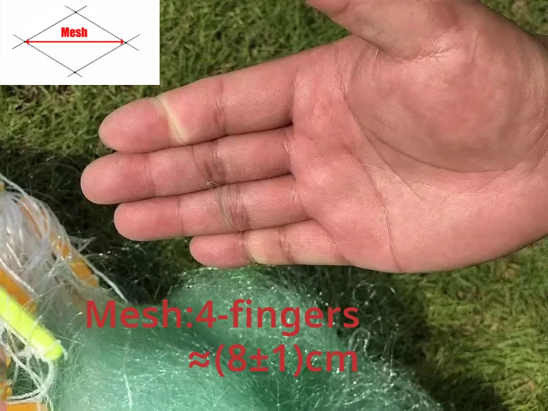 Mesh 4 finger 8cm