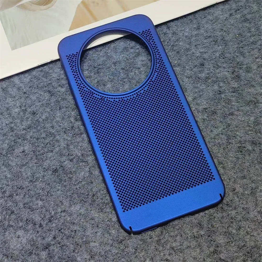 Ultra-Thin Matte Hard Phone Case with Breathable Mesh Design