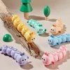 Wind Up Caterpillar/Fish Toy, Funny Caterpillar/Fish Shape Wind-Up Toy, Cartoon Cute Interactive Toy Gift For Kids 6