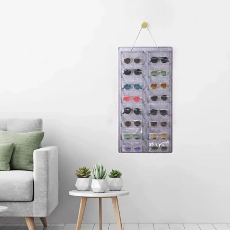 Felt Eyeglasses Stand 16 Slots Holder