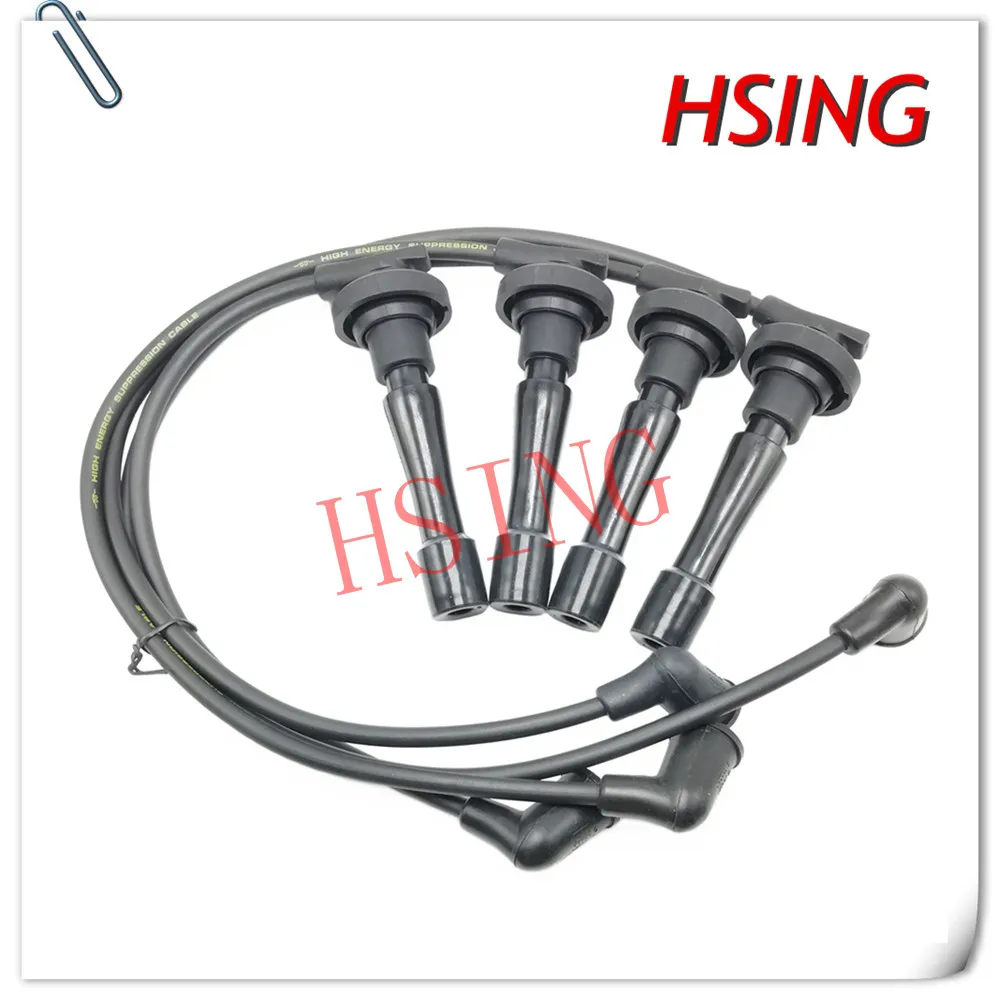 Ignition Cable Spark Plug Wire Set Fits For 1995-2002 Honda CRV 2.0L Part No# 32700-PHK-405 32700PHK405 ignition cable set