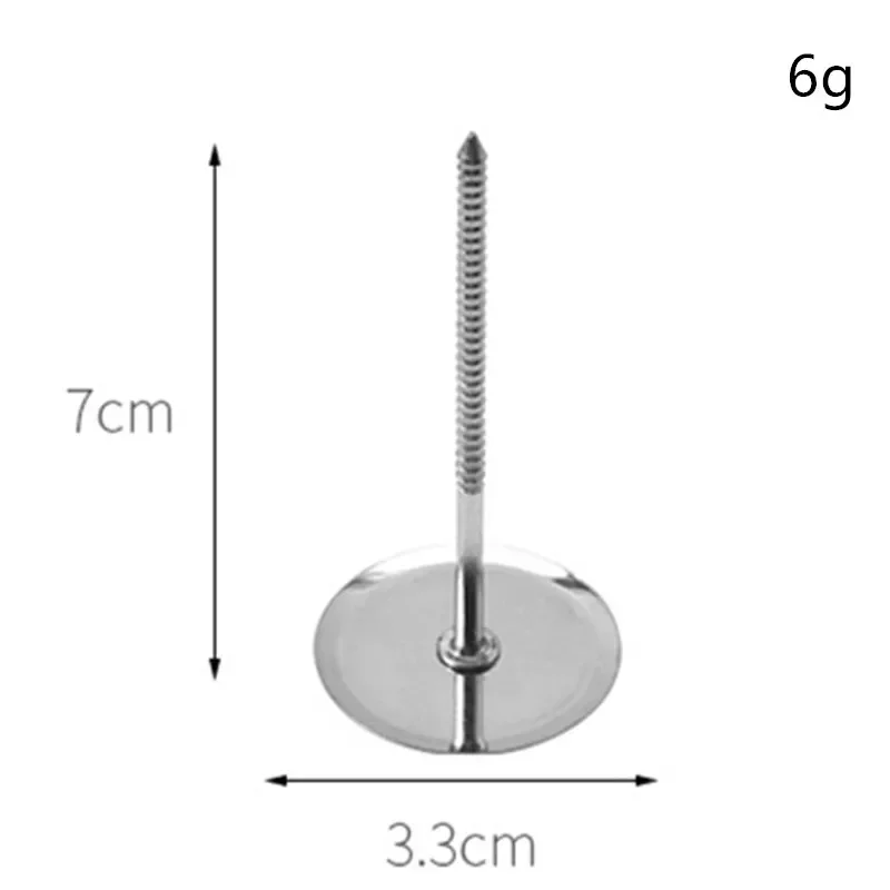 Piping Nail Cake Baking Stands Tools Flower Nails Bottom Tray Decorating DIY Pastry Kitchen Stainless Steel