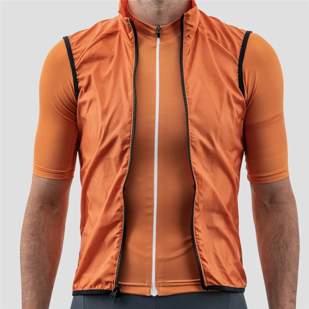 Chaleco Cortavientos Ciclismo Hombre Ciclismo Chaleco Cortaviento