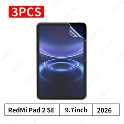 Premium Matte Paper Feel Screen Protectors, 3 - Pack (Redmi Pad 2 SE 9.7)