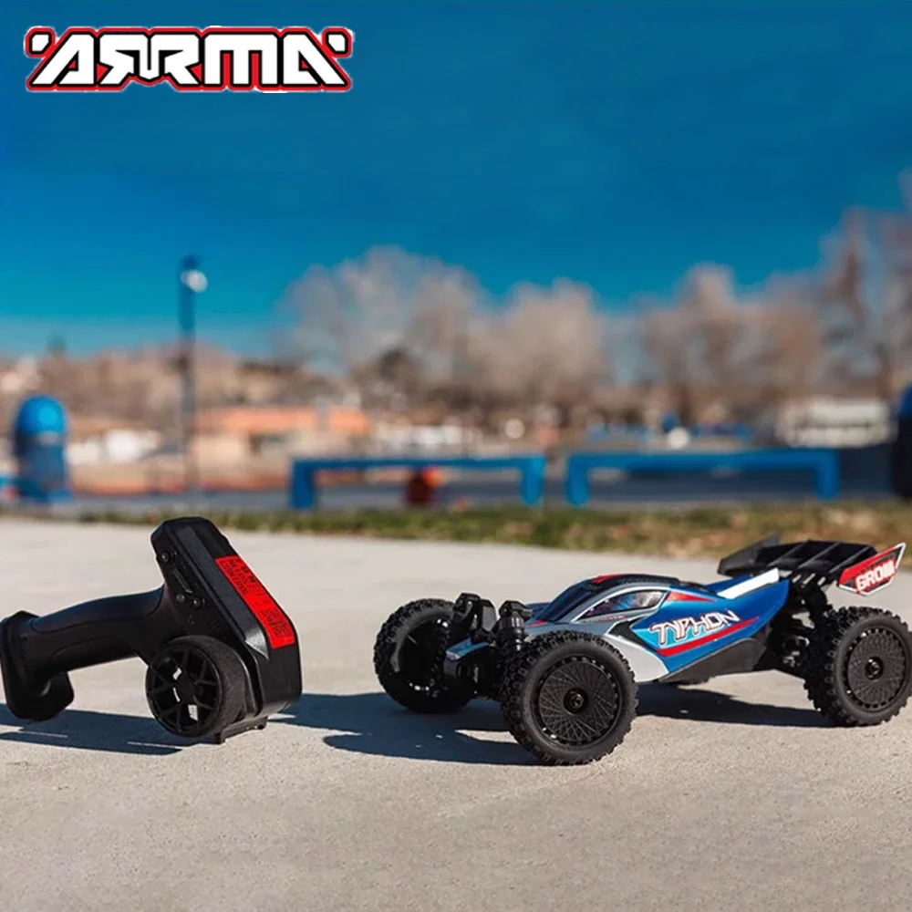 ARRMA TYPHON GROM MEGA ARA2106 4WD 2S Brushed RTR 1/18 RC Electric Remote Control Model Car Buggy Off-road Racing Toys 5
