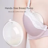 2Pcs Breast Milk Collector Silicone Baby Breast pump Saver Collector Anti-leakage Milk Reusable Protect Sore Nipples BPA FREE 2