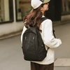 Simple Lightweight Nylon Women's Backpack Forest Style Girl Zippered Backpack School Backpack for College Students 3