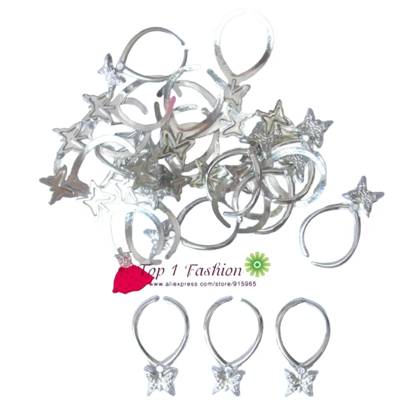 Factory offer 10pcs / lot silver plating plastic necklace For Barbie doll necklace accessory