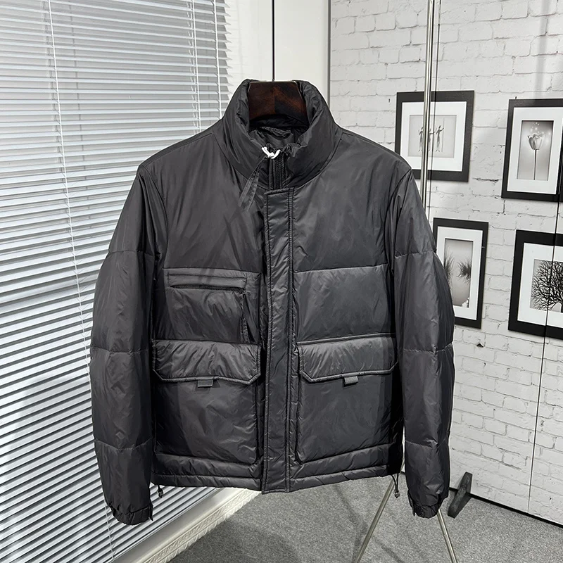 

Puffer Jacket Men Winter 2023 New Trend Men's Down Male 90% White Duck Coat Mens Veste Homme FCY3920