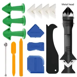 Premium 15 - Piece Silicone Caulking Kit: Durable, Easy - to - Use Precision Tools for Kitchens and Bathrooms (15pcs)