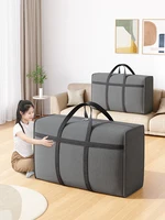 Oversized storage bag Handling bag Heavy duty tote College dorm foldable duffel bag Travel storage bag 1