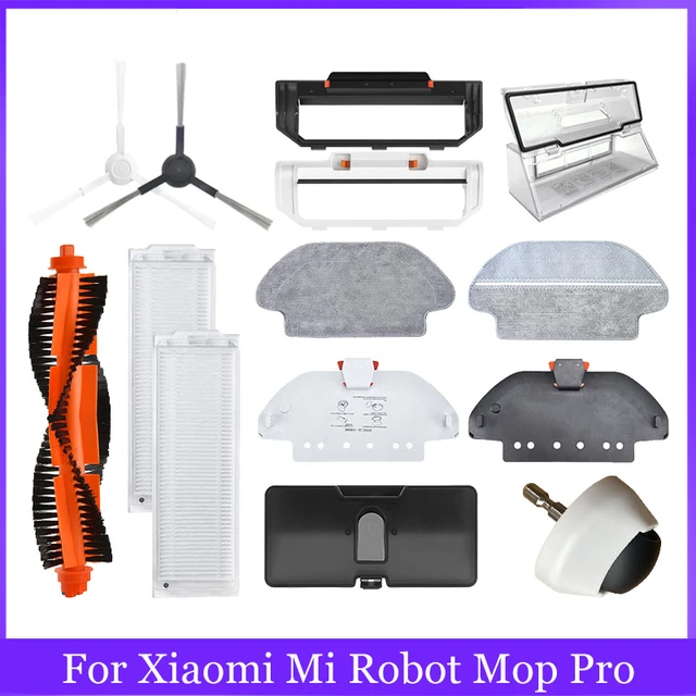 11pcs, For Xiaomi Mi Robot Vacuum Mop 2S/ Mop P/ Mop Pro/ XMSTJQR2S/  STYTJ02YM Replacement Main Side Brush Hepa Filter Mop Parts