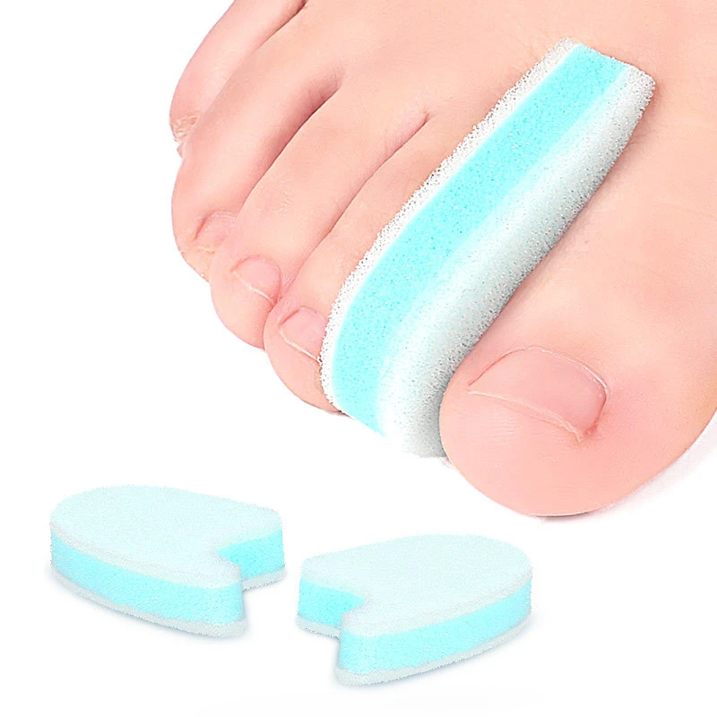 6Pcs = 3Pairs Foam Sponge Bunion Toe Separator Fingers Spacers Toes Overlapping Prevent Corns Hammer Relief Relif Foot Care Tool toe separators,toe spreader