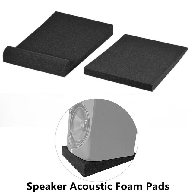 Pack Studio Monitor Isolation Speaker Acoustic Foam Pads For Studio ...