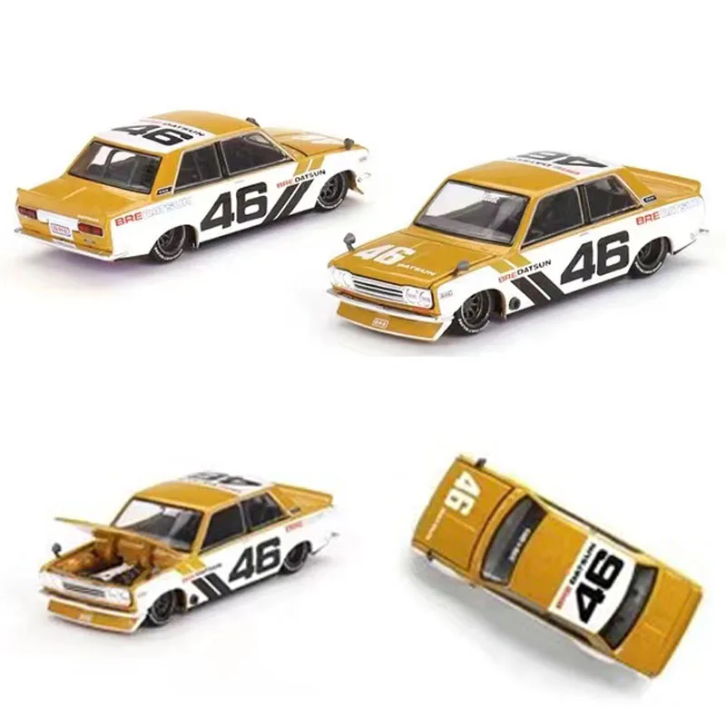

Diecast Alloy 1:64 Scale Kaido House GT 46 Car Model BRE Adult Toys Collection Boy Static Display Ornament Gift Souvenir