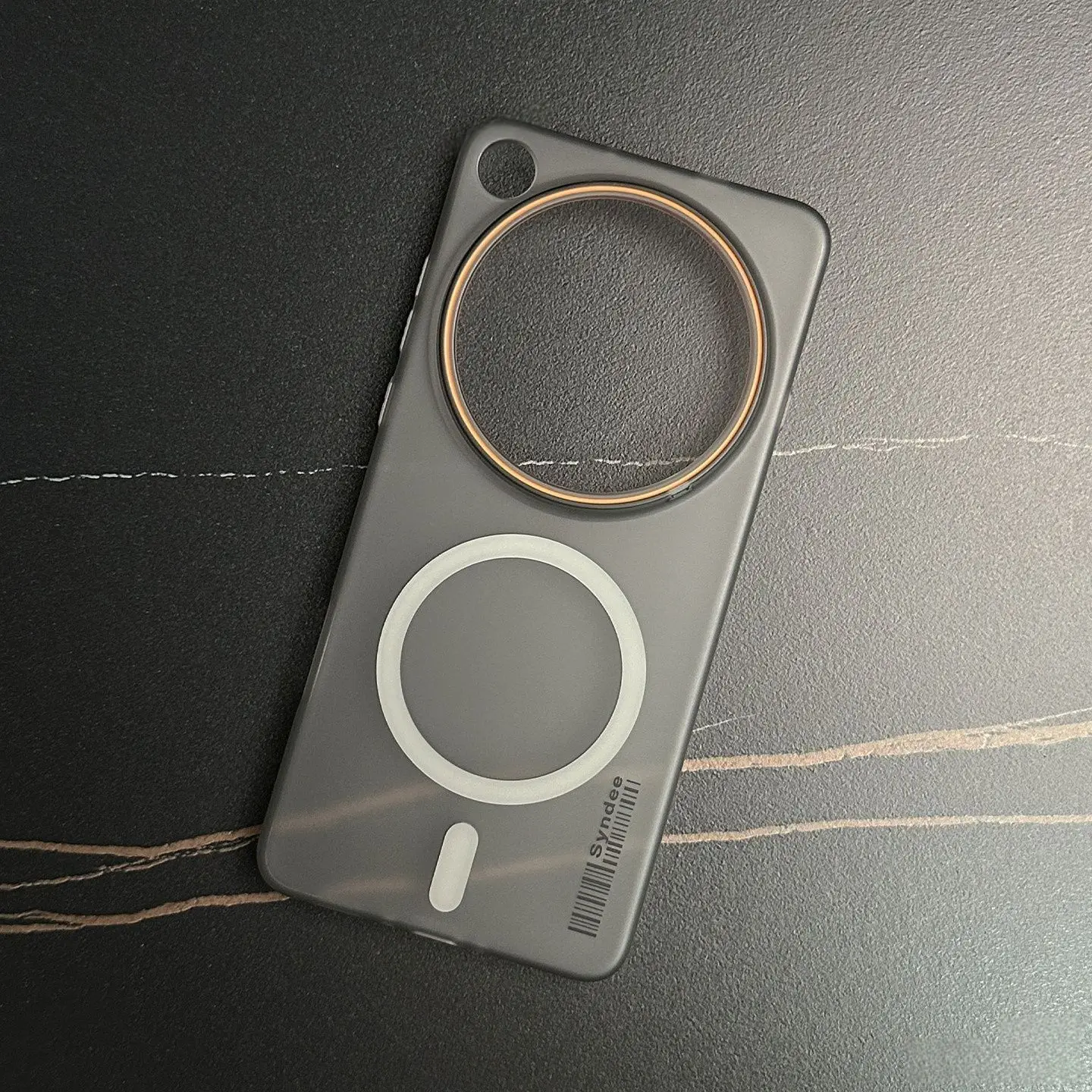 Ultra Slim Clear Magnetic Case with Skin Feel