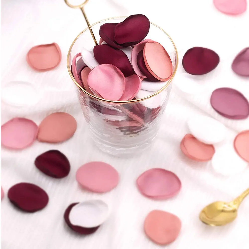 Box of Rose Petals Box of soft blush colors roses petals in Key