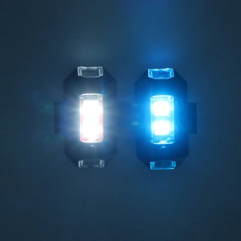 Lampe LED de Sécurité Bleue 5V - Lot de 10