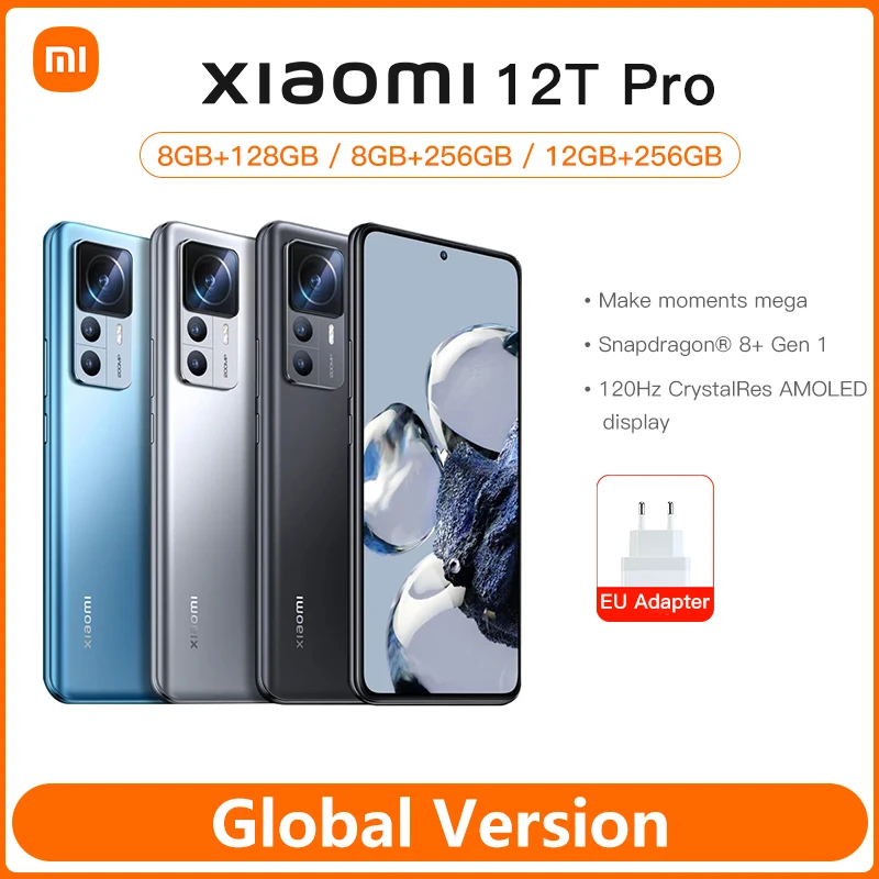 Xiaomi 12 Pro Global Version  Qualcomm Snapdragon 8 Gen 1