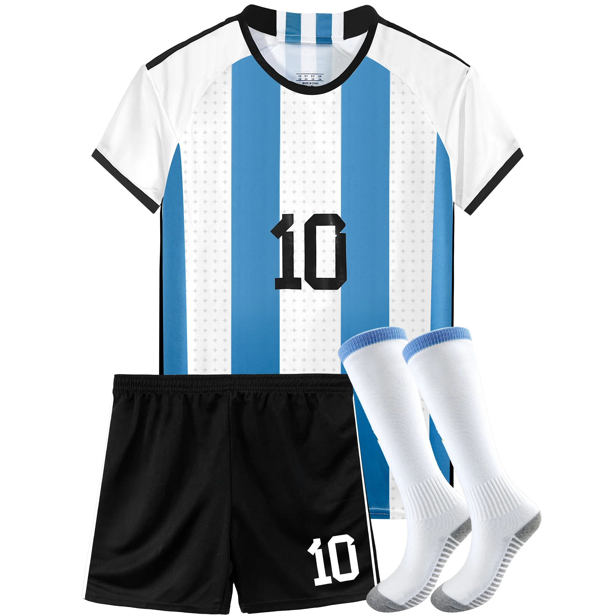 Maillot de Football pour garçons, uniforme de Football pour jeunes, Kit de chemise de sport pour enfants de 4 à 12 ans, cadeau d'anniversaire de Football 1 Maillot de Football pour garçons, uniforme de Football pour jeunes, Kit de chemise de sport pour enfants de 4 à 12 ans, cadeau d'anniversaire de Football 1