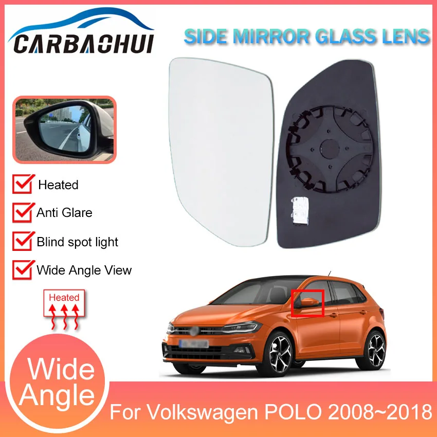 

Car Mirror Glass Heated Wing Side Mirror Glass For Volkswagen POLO 20082009 2010 2011 2012 2013 2014 2015 2016 2017 2018