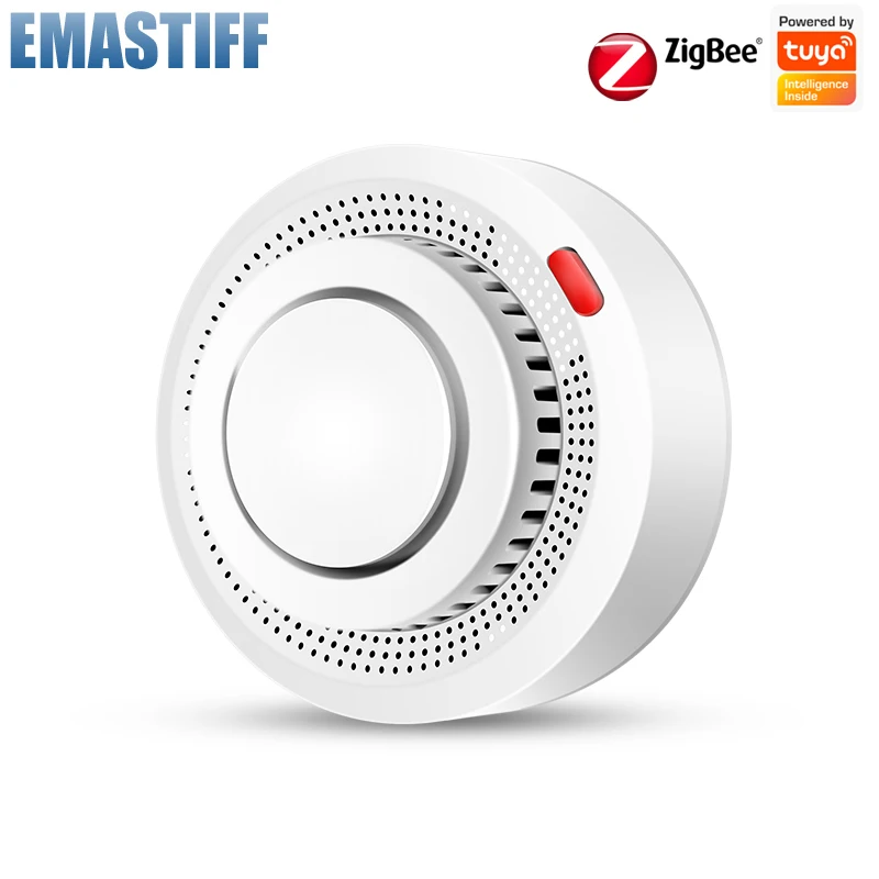 Tuya Zigbee Smoke Detector Home Kitchen Security Safety Prevention