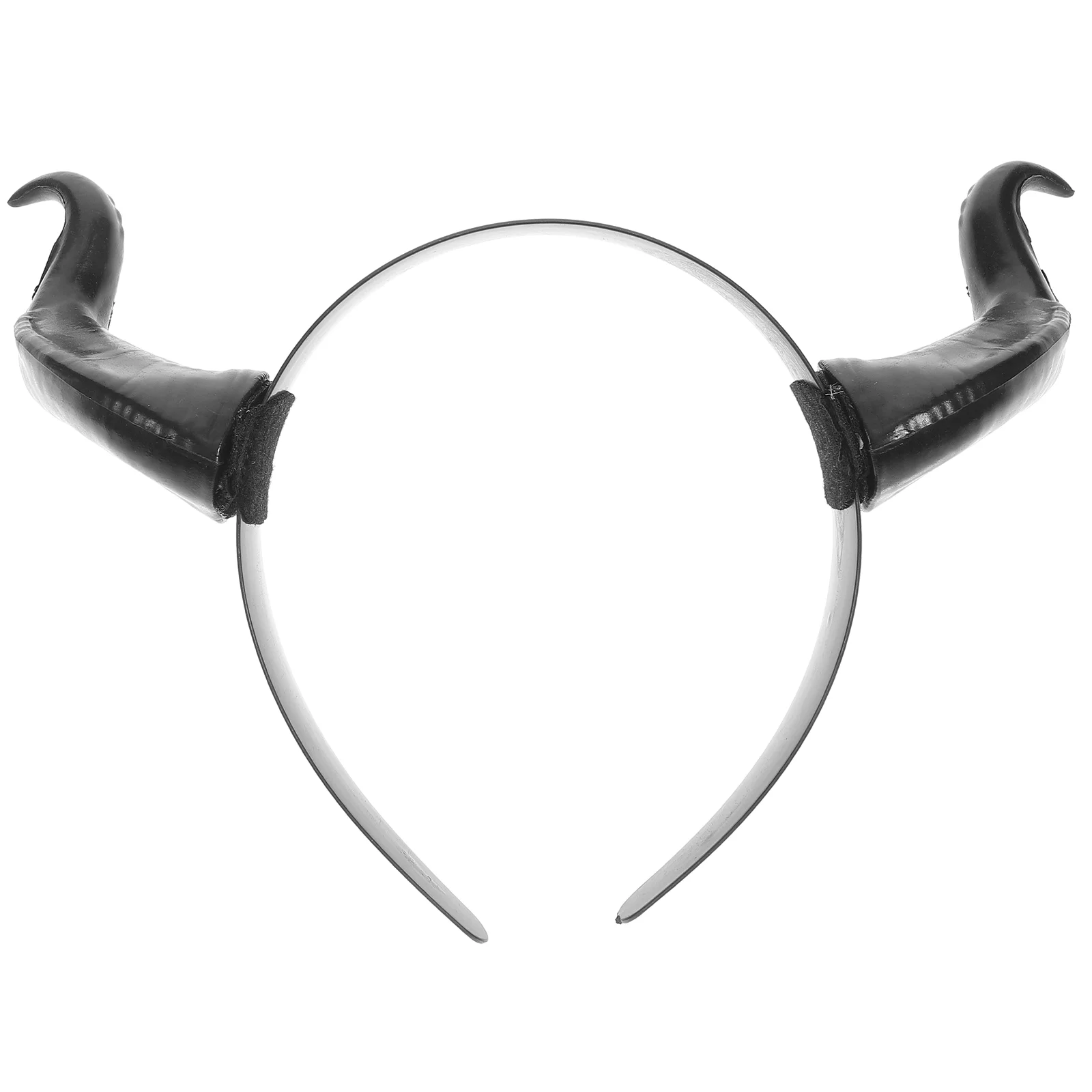 

Ox Horn Headband Headdress Plastic Horn Hair Halloween Carnival Cosplay Costume Headpiece Party Photo Props Hair Accessories